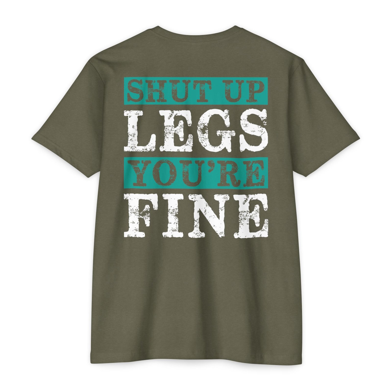 Gone Madd Fitness Military Green T-Shirt