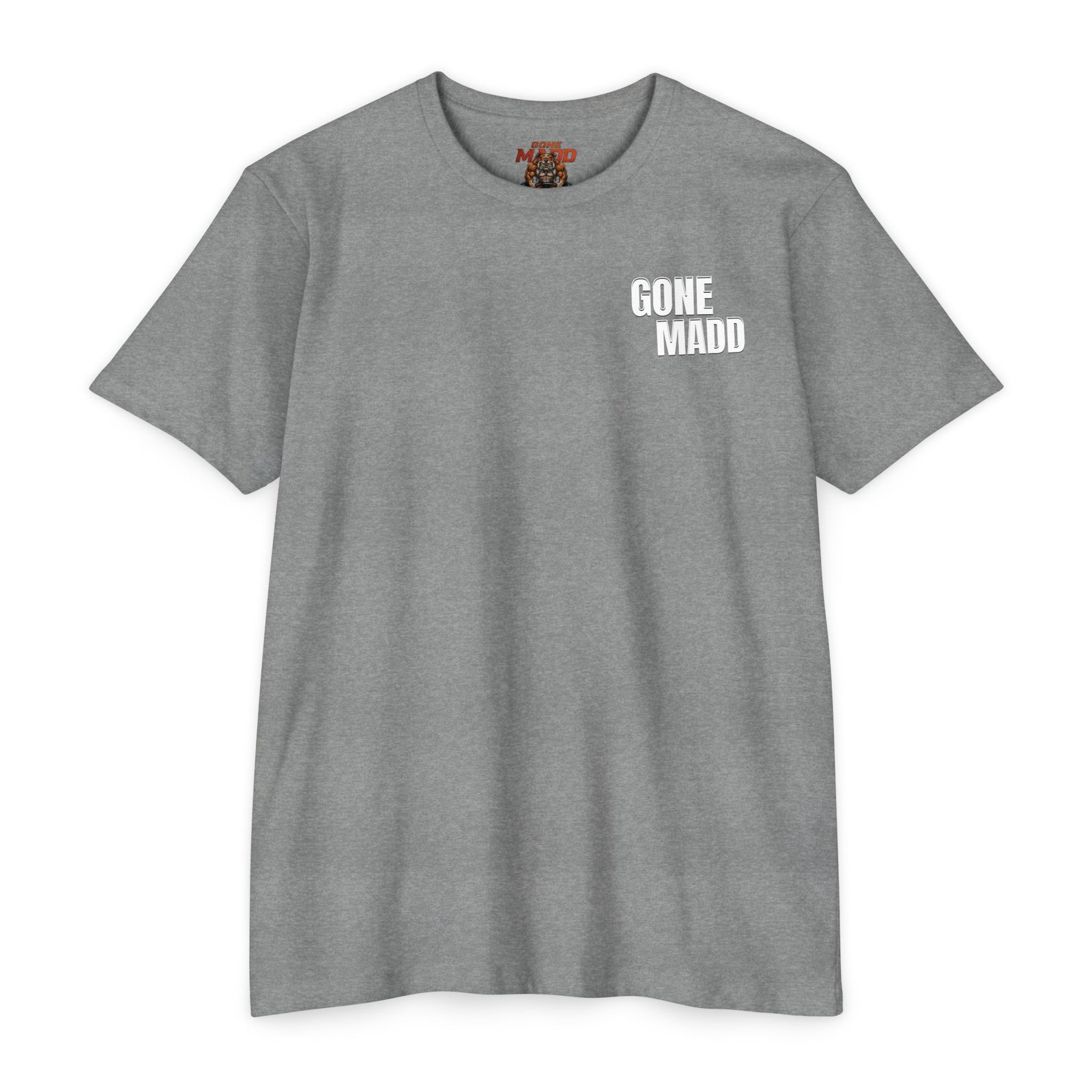 Gone Madd Heather Grey T-Shirt